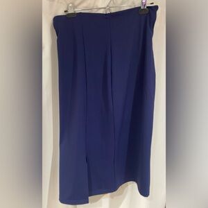 Popilush Navy Pencil Skirt for Women
